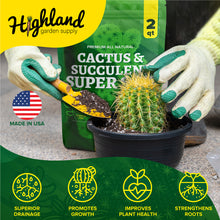 Load image into Gallery viewer, Highland Garden Supply Cactus & Succulent Super Soil