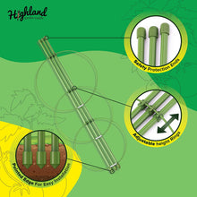 Load image into Gallery viewer, Highland Garden Supply Round Tomato Cage 18" Pack of 3