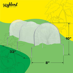 Highland Garden Supply Mini Easy Tunnel Poly (3-Pack)