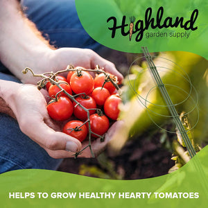 Highland Garden Supply Round Tomato Cage 30" Pack of 3